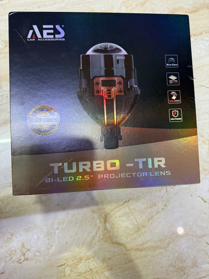 AES Turbo TIR 2.5 inch Bi-Led Headlamp Projector Lens