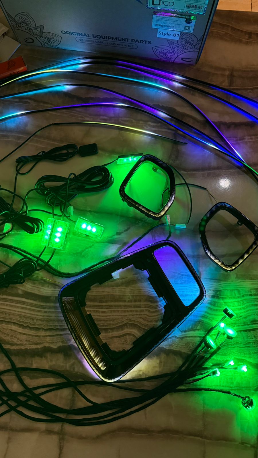 Cardi Ambient Light Kit (Style-01) for Hyundai Venue