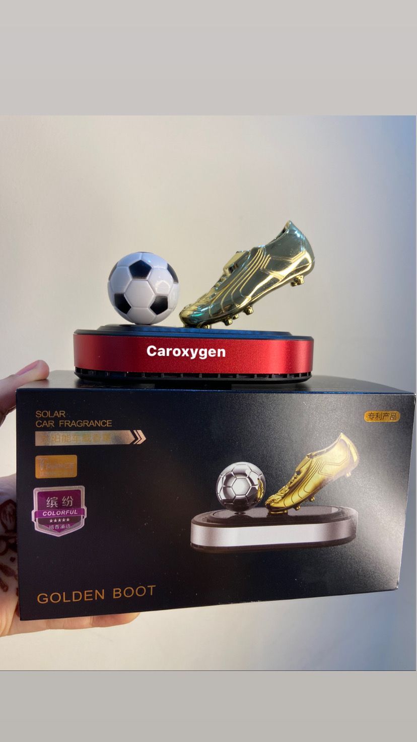 Car Colourful Ball Solar Soccer Trophy Car Air Freshener Fragrance Car Freshener