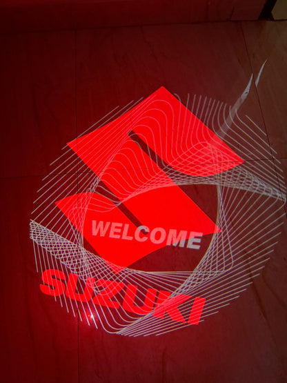LED Welcome Logo Entry Plug and Play Ghost Shadow Projector Car Door Light for  Suzuki
