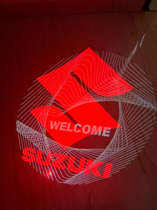 LED Welcome Logo Entry Plug and Play Ghost Shadow Projector Car Door Light for  Suzuki