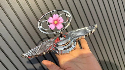 Car Front Hood Bonnet Emblem Ornament Wing Style Suit for All The Vehicles