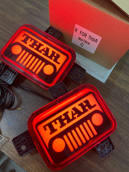 Bumper Reflector Led Compatible for Mahindra Thar 2021 latest model set of 2