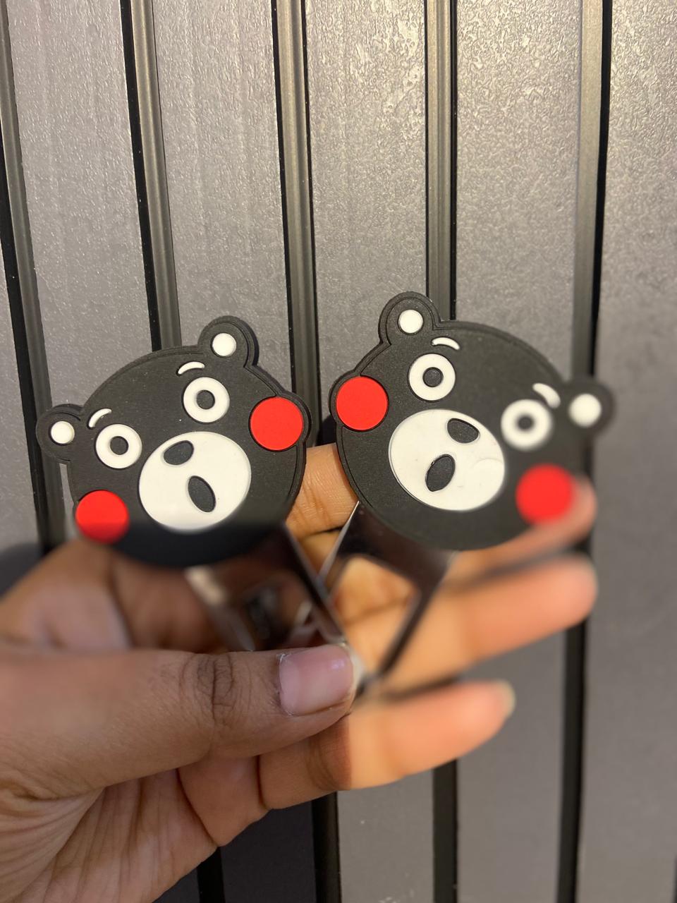 CarOxygen Aluminum Alloy Car Seat Belt Clip Buckle and Safety Alarm Stopper for All Car ) - 2 Pieces