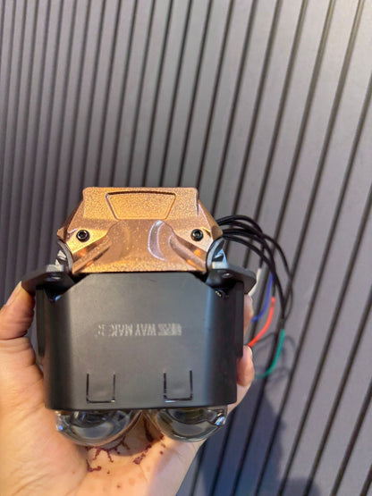 Turbo SV Laser-4 Bi-Laser Projector Headlight 1-Year Warranty