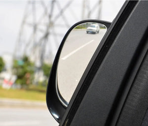 2Pcs/Set 3R Car Blind Spot Mirror Rear Side Wide Angle Rearview Mirror Universal for Second Row Car Door Safe Get-off