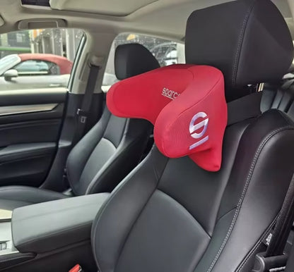 Sparco Neck Rest Neck Pillow (Pack of 2) with New Design