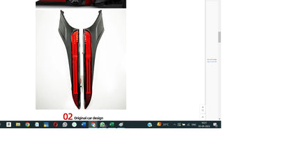 1 Pair Car LED reflector For Suzuki Swift 2017 2018 2019 2020 2021 2022 2023 Rear Fog Lamp Pillar Light Bumper Light Brake Light