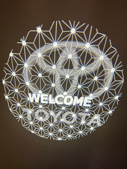 LED Welcome Logo Entry Plug and Play Ghost Shadow Projector Car Door Light for Toyota