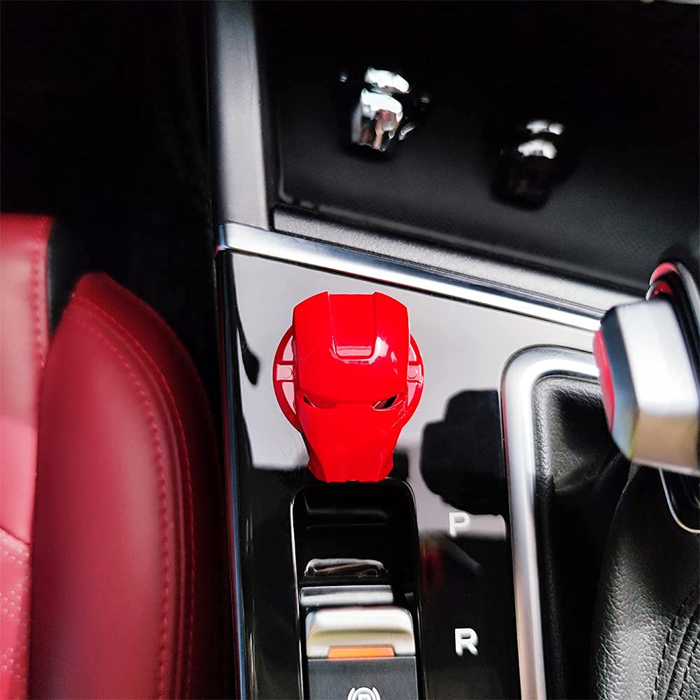 Car Engine Start Stop Button Cover Push to Start Button Ignition Cover Anti-Scratch Universal Aluminum Alloy Button Decoration Stickers for Cars