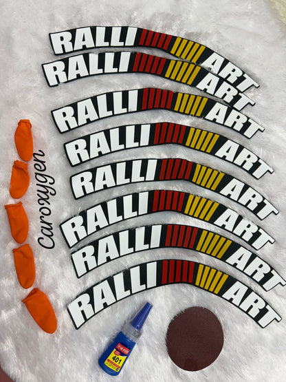 Logo Stickers Accessories for Car, Tyre Decor Sticker and Decal, Wheel Stickers for Car & Bike