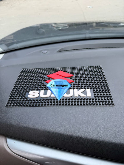Brand: CarOxygen  Car Dashboard Mat Anti-Slip Gel/Car Non-Slip Dashboard Dotted Silicon Mat Big Size, Non-Slip Pad for All Cars & Mat Every Cell Phone, Sunglasses, Keys (Suzuki)