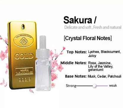 Gold Brick Shaped Premium Car Air Freshner Car Dashboard Accessory For All Cars Interior Decoration and Aromatherapy