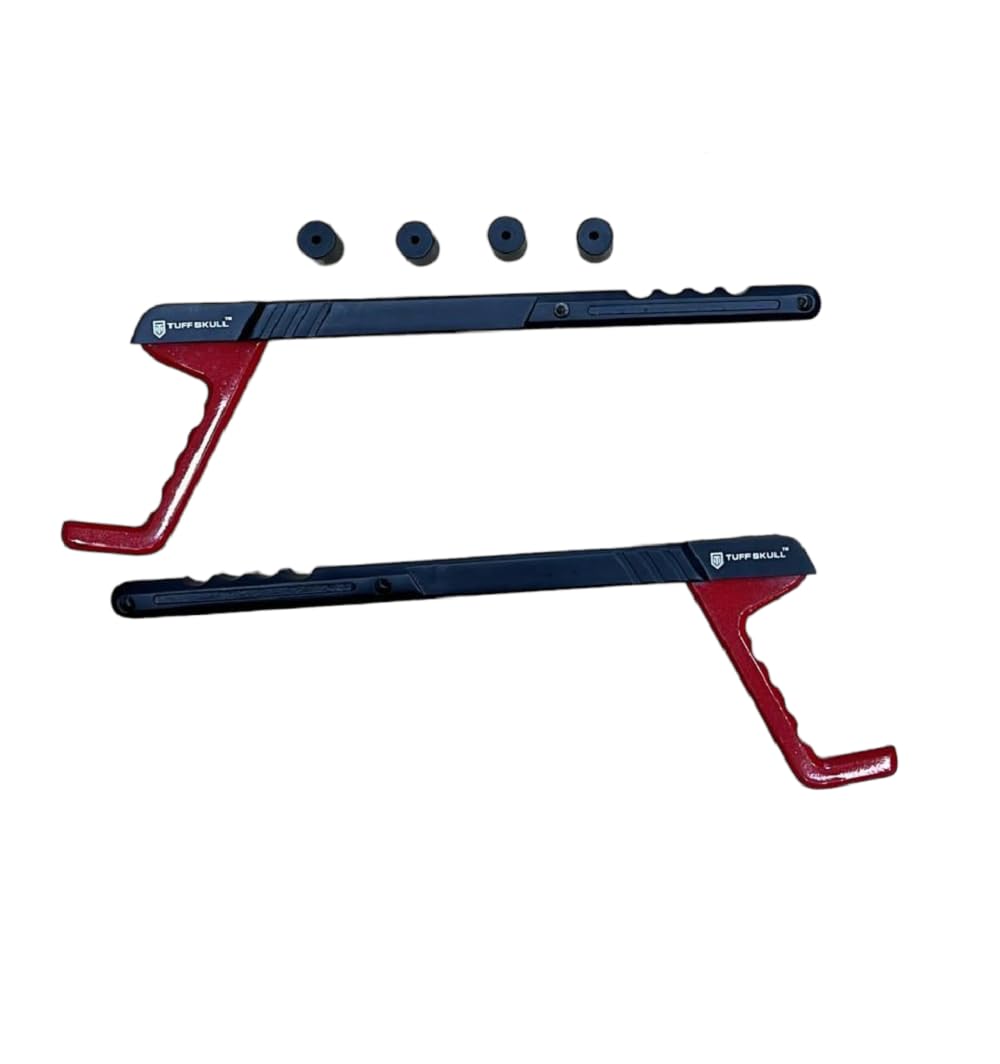 4x4 Grab Handle - Red & Black,Strong, Heavy Duty, Compatible For Mahindra Thar 2021-2022 Grab Handle.