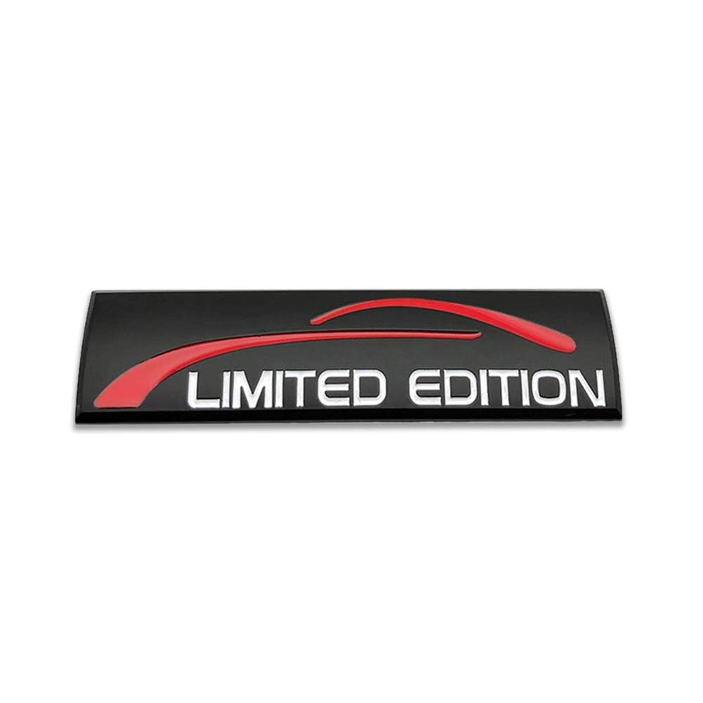 Caroxygen Metal Limited Edition Logo Sticker for Car Bike, 9CM x 2.5CM