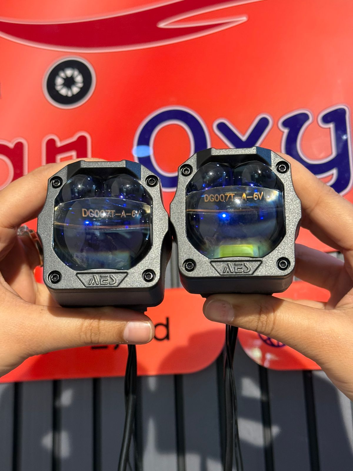 Aes Warrior 2" Double Laser Bi-LED Auxiliary Light- 120 watt - 1 Year Waranty