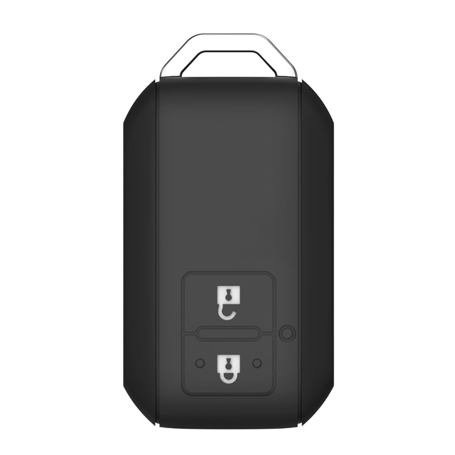 Premium Metal Black Transformer Series Soft Silicon Key Cover for Maruti Suzuki