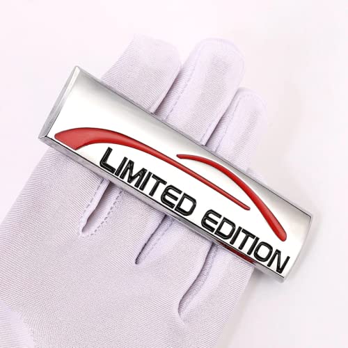 Caroxygen Metal Limited Edition Logo Sticker for Car Bike, 9CM x 2.5CM