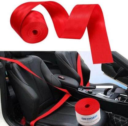 Berger seat belt Premium selection seatbelt with particularly high-wearing comfort. The German BERGER Innovations for Seatbelts, Comfort Car Safety Belts with Soft Edges & Overlasting Lateral Stiffness