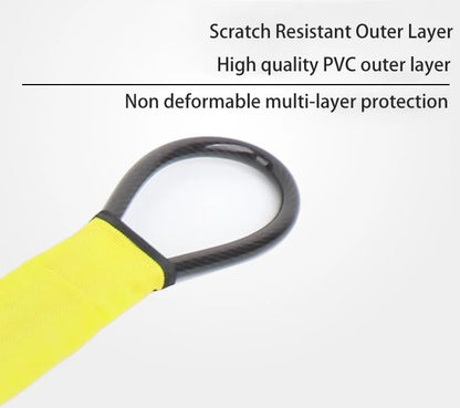 Car Steering Wheel Lock, Heavy Duty Safety Belt Buckle Attachment Steel Car Wheel Lock, Alloy Lock Core Steering Wheel Lock with 3 Keys Car Lock Anti Theft for Truck, SUV, Van, Hatchback