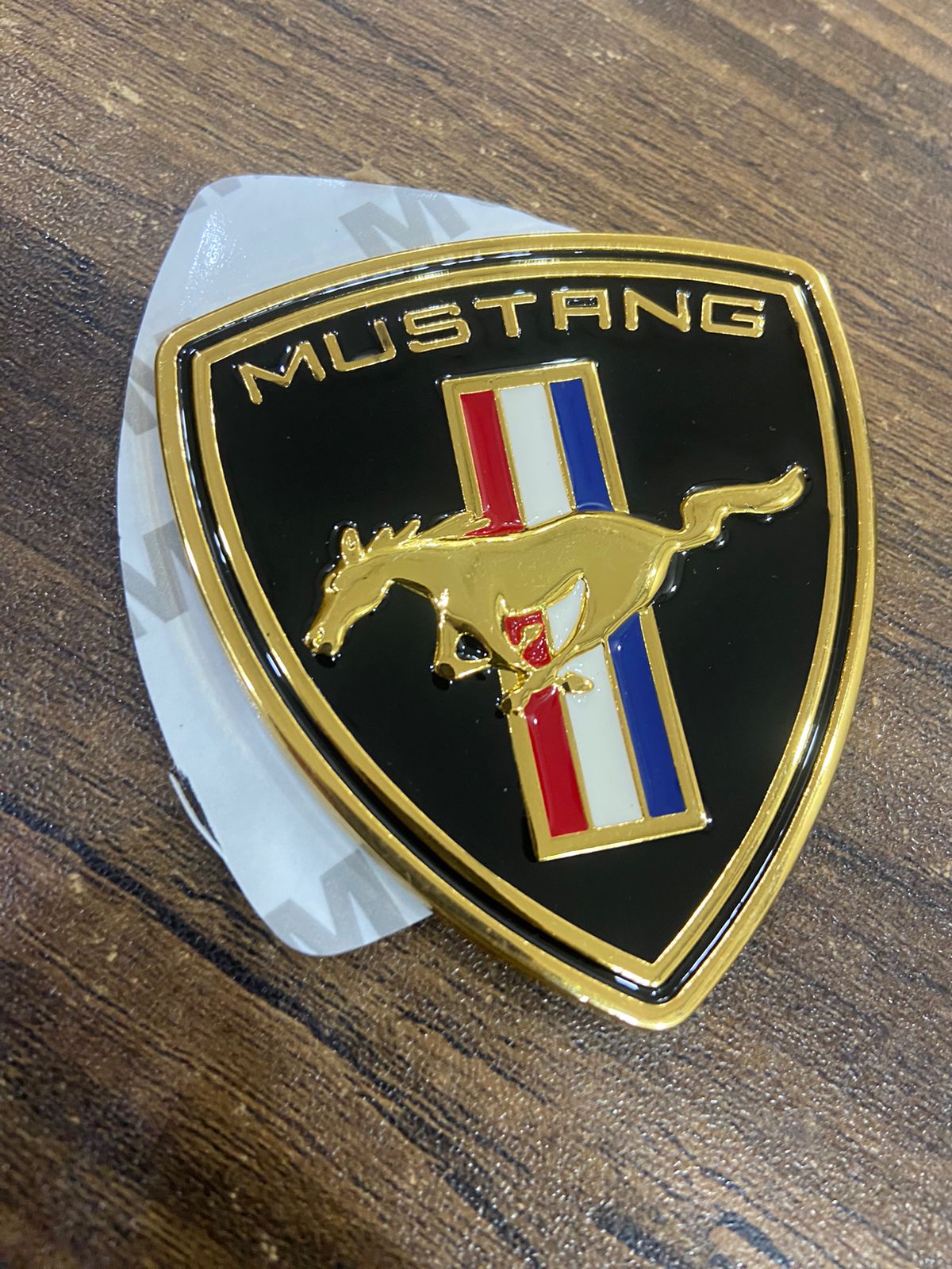 D Metal Running Horse Pony Car Side Fender Rear Trunk Emblem Badge Grille Emblem Decals For Ford Mustang GT Accessories