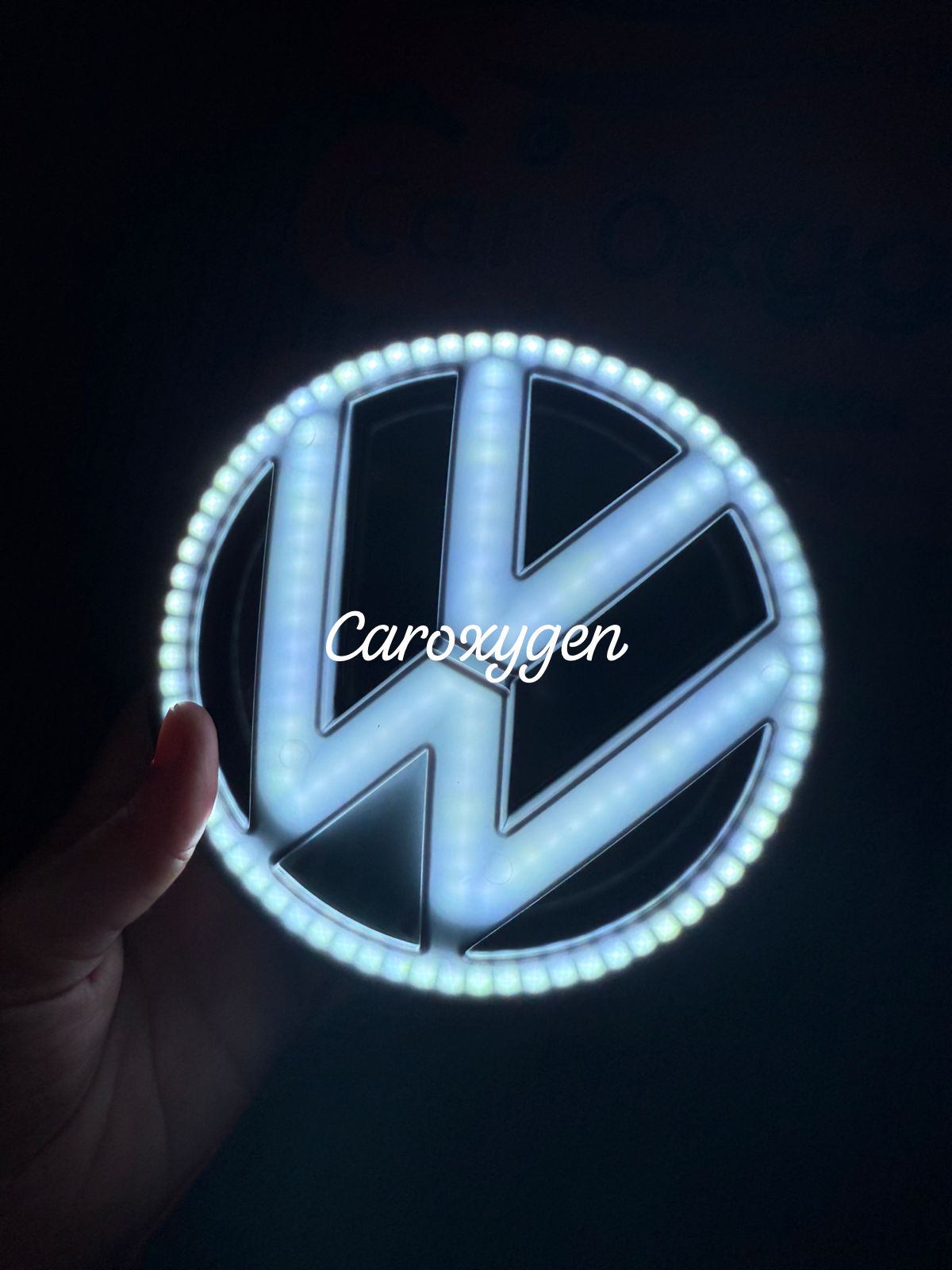 Premium LED Car Logo Light for Volkswagen