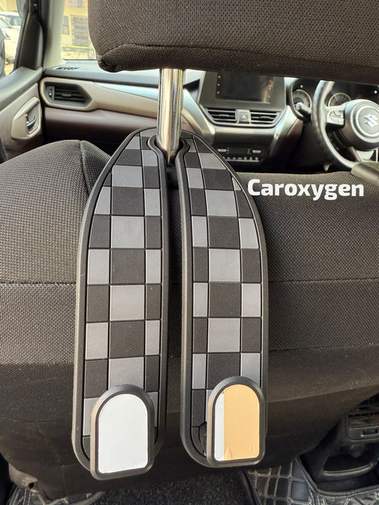 Ride2joyCar Hook Seat Back Storage Hook,Car Seat Back Double Hook,Hooks for Car Seat Headrest,Headrest Hooks for Car,Car Seat Headrest Double Hooks