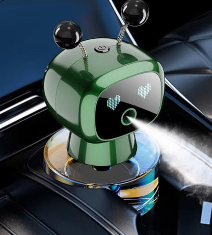 Stylish Intelligent Aromatherapy Robot Car Perfume Sprayer Smart Aromatherapy Car Decoration Perfume | Dashboard Perfume Diffuser Auto Fragrance Scents (Multi)