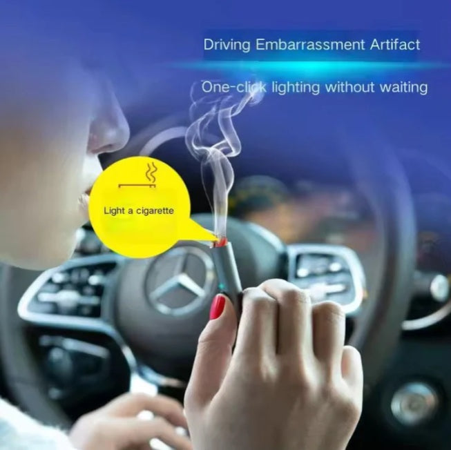 in 1 USB Data Cable with a C-Type Port, Lightning Port and Cigarette Lighter | 120W Compatible | Threaded Cable |