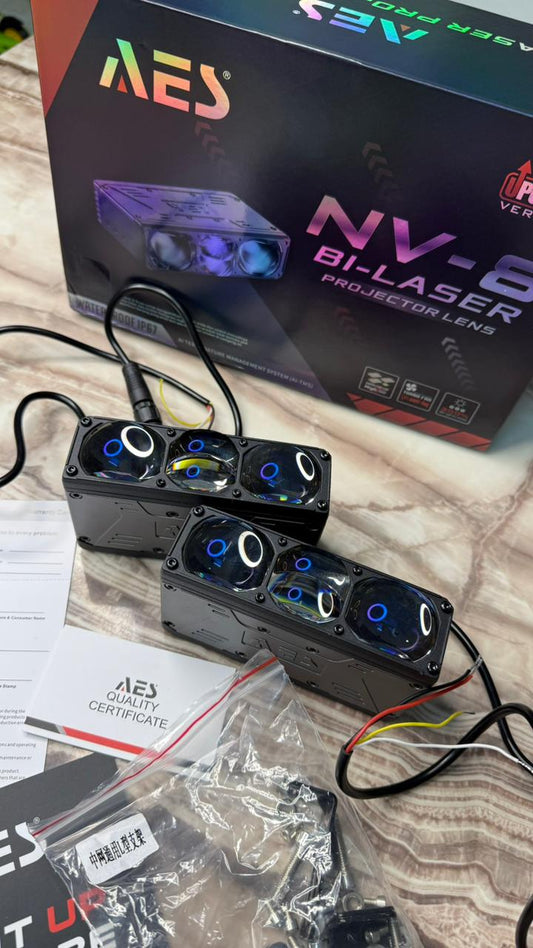 AES NV-8 BI-LASER Projector Lens -1 year warrenty
