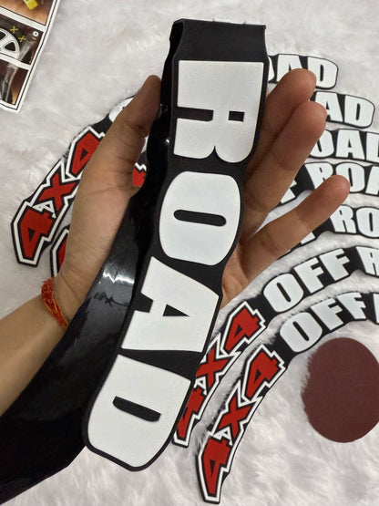 Logo Stickers Accessories for Car, Tyre Decor Sticker and Decal, Wheel Stickers for Car & Bike