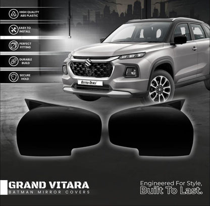 Batman Side Mirror Cover For Maruti Suzuki Grand Vitara Onwards