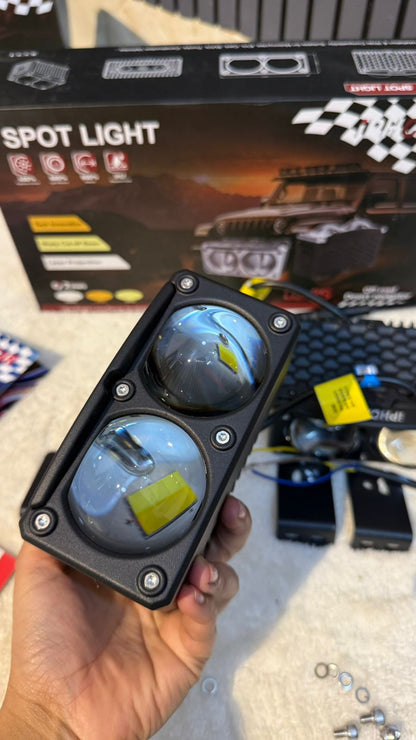 IPH CAR U2-3S Laser LED Spot Light | Auxiliary Off-Road Light |(60w Low Beam,71w High Beam