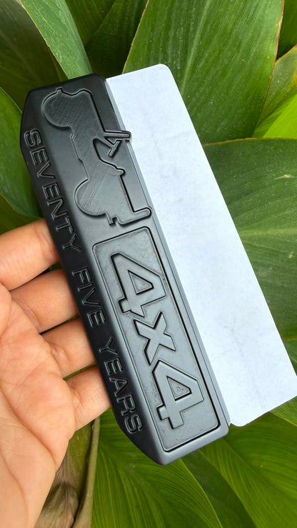 75th Anniversary Freelance Grand Cherokee Jeep 4x4 Car Metal Car Sticker Car Decoration Sticker Suitable for Guider Wrangler