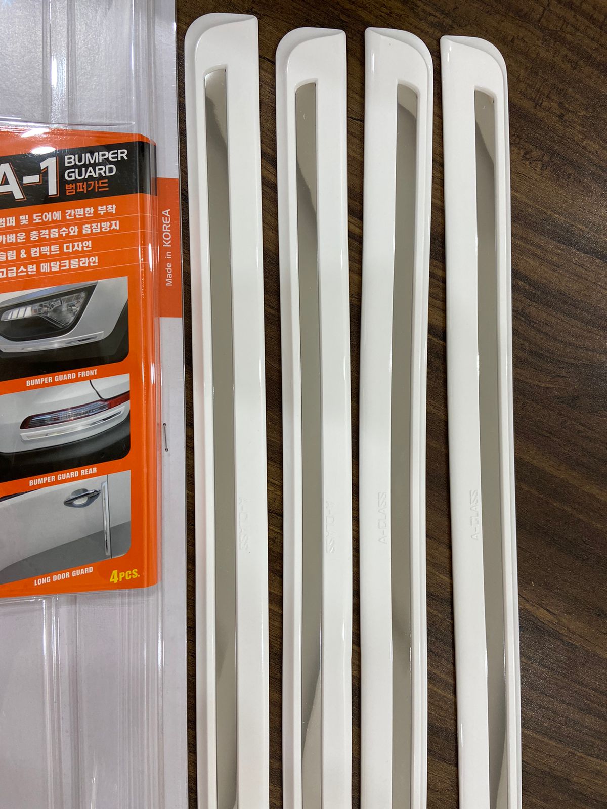 Autozone Bumper Guard  A-Class ( Made in Korea) Black And White