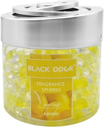 Super Fragrance Black Odor Car Air Freshener B0-10| 130g Bubble Gel Balls | Long-Lasting Scent for Home, Office, Car, Bathroom & Closet | Odor Eliminator & Room Deodorizer (Bubble Gum)