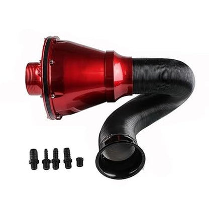 Caroxygen Universal Car Air Filter Mushroom Head Automotive Flow Air Filter Apollo CIS Closed Intake System Air Intake Kit High Flow 70MM | Universal Air Intake Kit System