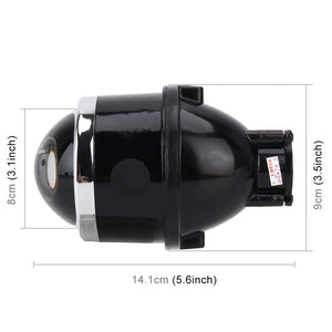 2PC IPHCAR PROJECTOR M612 H11 H8 Compatible 3.0" 12V BI-Xenon Fog Light Projector Housing Without Bulb BALLAST