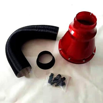 Caroxygen Universal Car Air Filter Mushroom Head Automotive Flow Air Filter Apollo CIS Closed Intake System Air Intake Kit High Flow 70MM | Universal Air Intake Kit System
