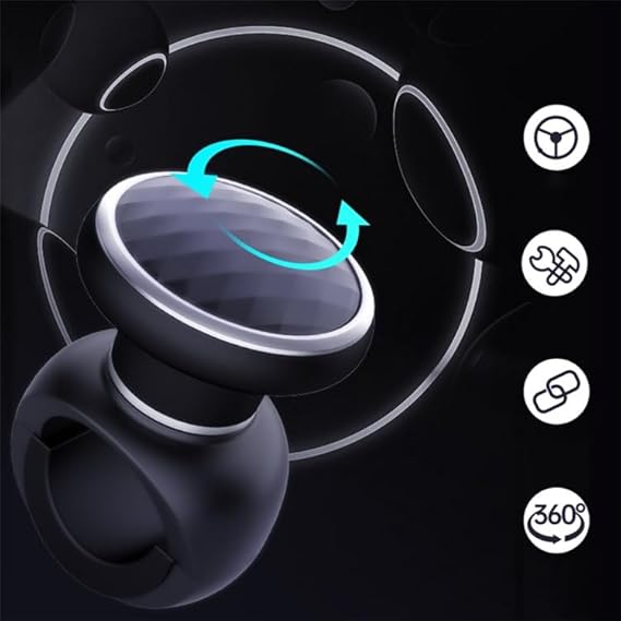 Universal Steering Wheel Spinner Knob | Auxiliary | Booster | Aid | Control | Handle | Car Steering Wheel Strengthener | Auto Spinner Knob