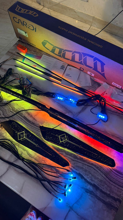 Cardi Ambient Light Kit for Honda City (2022-2025)-19 in 1 RGB Interior Ambient Lighting System