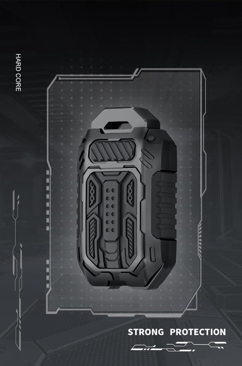 Premium Metal Black Transformer Series Soft Silicon Key Cover for Maruti Suzuki