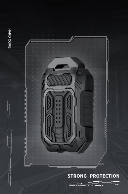 Premium Metal Black Transformer Series Soft Silicon Key Cover for Maruti Suzuki