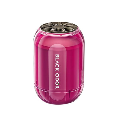 BLACK ODOR BO-8 Big Size Car Air freshener | 180G | Remove bad odors Air Freshener |Long-Lasting Fragrance for Car, Home & Office | Natural Fragrance Oil-Based Scent Last up to 60 Days (White Musk)