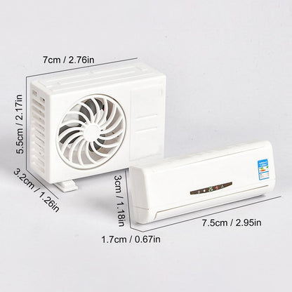 Car Solar Air Fresheners Solar Car Perfume Air Conditioner Model Car Mini Air Conditioning Decorative Aromatherapy Machine