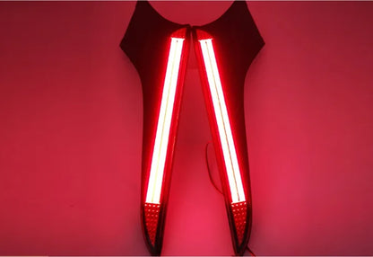 1 Pair Car LED reflector For Suzuki Swift 2017 2018 2019 2020 2021 2022 2023 Rear Fog Lamp Pillar Light Bumper Light Brake Light