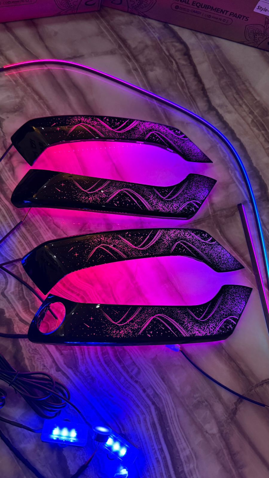 Volkswagen Polo Year 2012-2025 original equipment Cardi k6 ambient light (18 in 1)