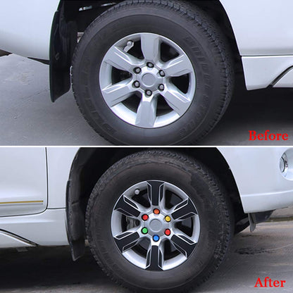 20pcs 19mm Silicone Wheel Lug Nut Covers Hub Screw Rim Bolt Rustproof Tyres Screw Caps Protection Universal Decoration for Car