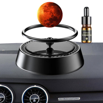Rotating Solar Energy Ball Car Aromatherapy Air Freshner Perfume For All Cars | Home | Office Air Fresher Decoration Perfume Diffuser - Interstellar Ball (Interstellar Mars)