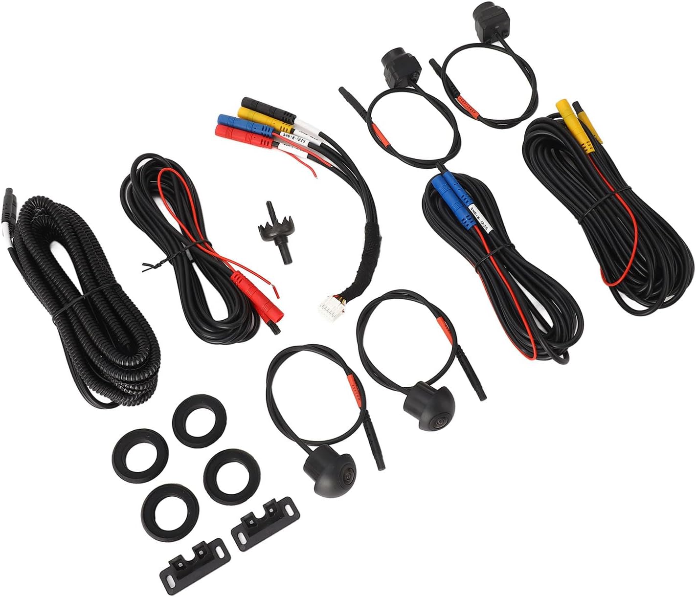 Surround View Camera System, High Resolution 360 Car Camera for